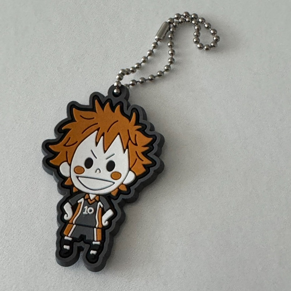 Haikyu!! mini Rubber Swing Keychain Shouyou BANDAI 2015 Japan